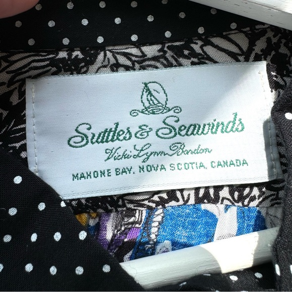 Vintage Suttles & Seawinds Bold Print Duster - Picture 3 of 11